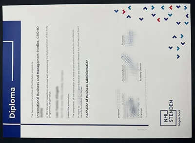 buy NHL Stenden Hogeschool fake diploma.