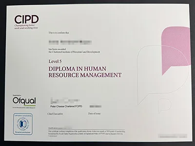 Where to order CIPD Level 5 diploma?
