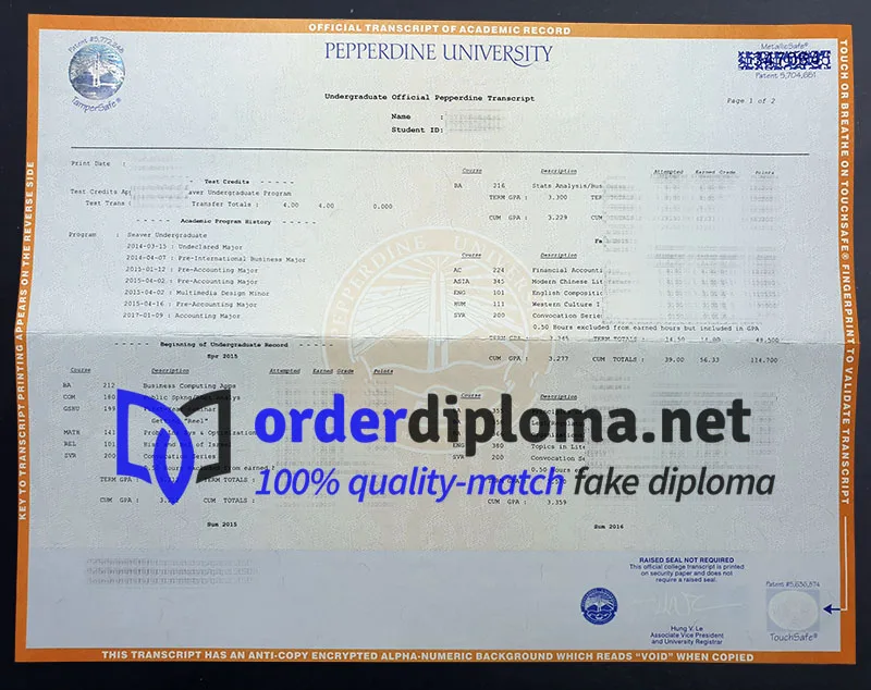 How to get Pepperdine University diploma?