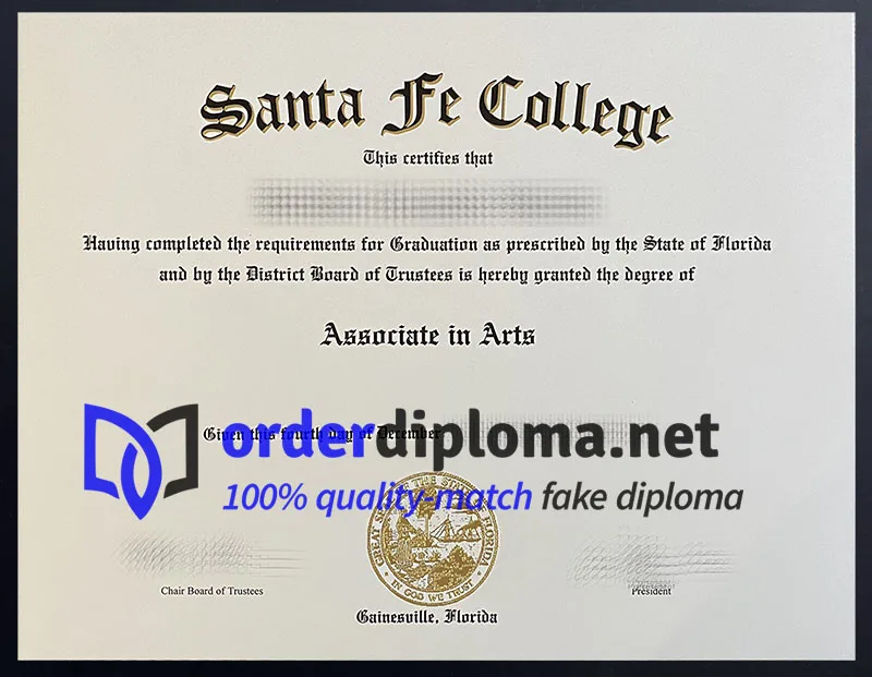 Buy Santa fe College diploma