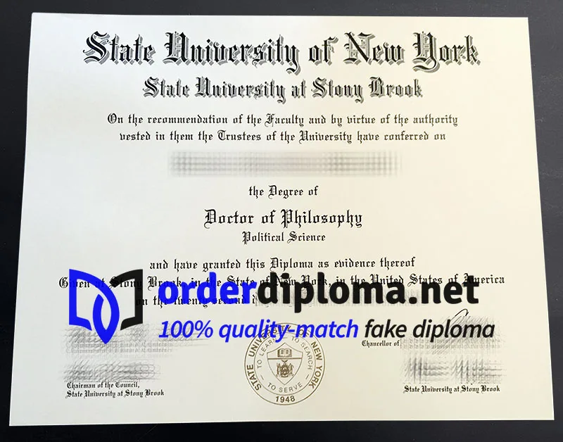 Buy State University of Stony Brook diploma