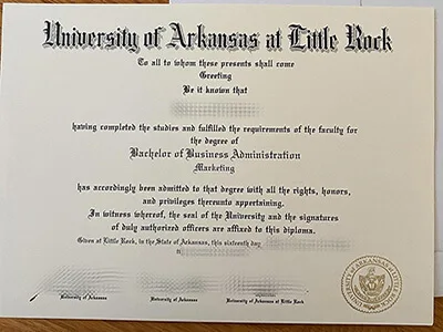 Can I order UA Little Rock fake diploma?