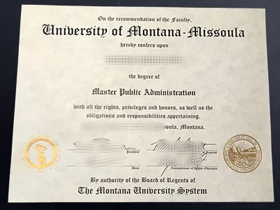 How to Order University of Montana Diploma