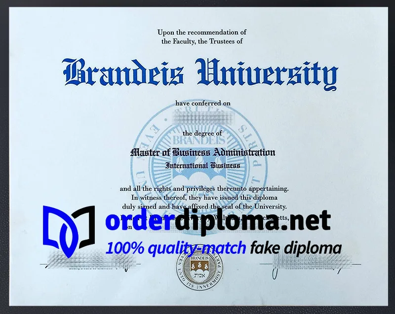 buy Brandeis University diploma