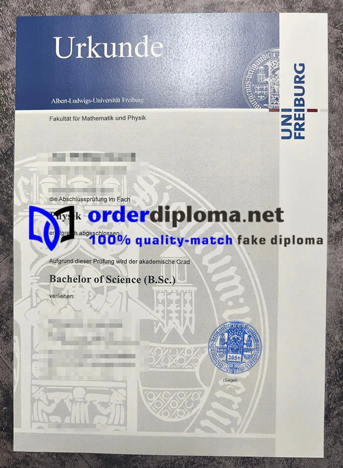 purchase realistic Albert Ludwigs Universität Freiburg diploma