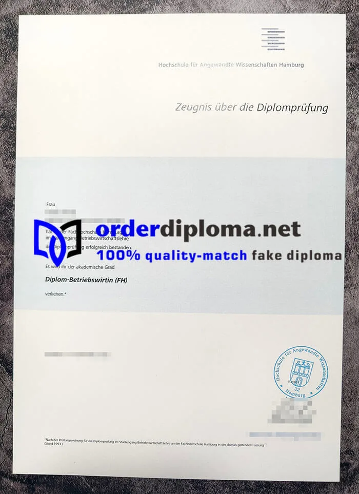 purchase realistic Hochschule für Angewandte Wissenschaften Hamburg diploma