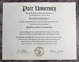 purchase realistic Pace University degree